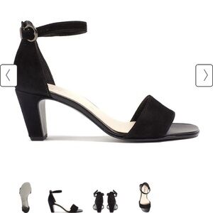 Gabor Samtchevreau Suede Heel Size 9.5us Or Uk 7